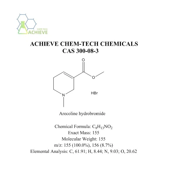 Arecoline Hydrobromide CAS 300-08-3