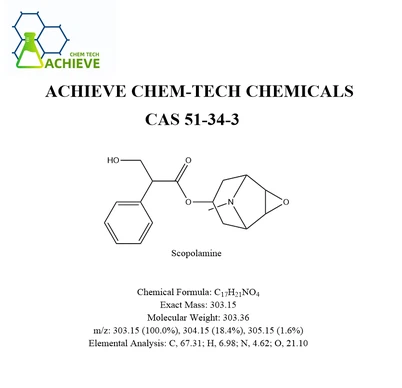 Scopolamine powder CAS 51-34-3 | Shaanxi BLOOM Tech Co., Ltd Scopolamine powder CAS 51-34-3 | Shaanxi BLOOM Tech Co., Ltd