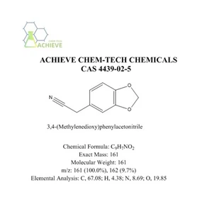 3,4-(Metilendioksi) fenilasetonitril CAS 4439-02-5