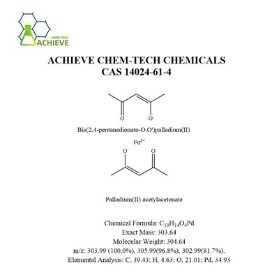 Paladyum(II) Asetilasetonat CAS 14024-61-4